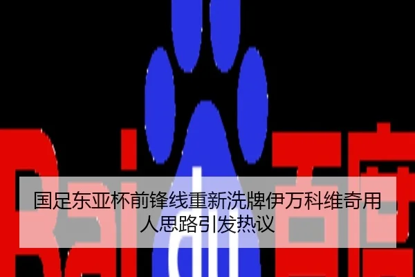 国足东亚杯前锋线重新洗牌伊万科维奇用人思路引发热议